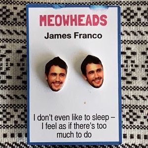 James Franco earrings